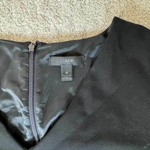 J. Crew 3/4 Sleeve Classic Work Date Dress - Picture 4 of 8